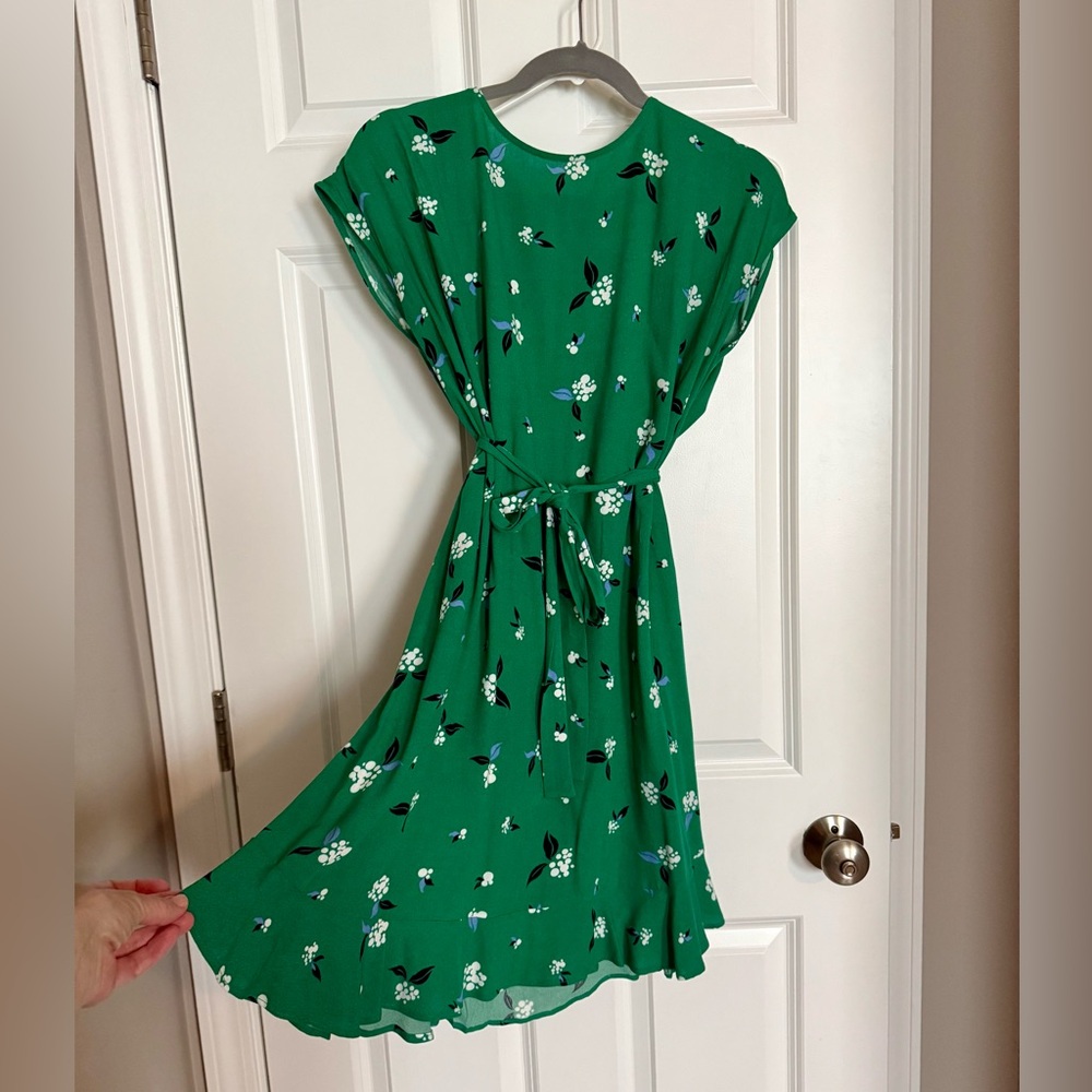 POPSUGAR Leafy Green dress